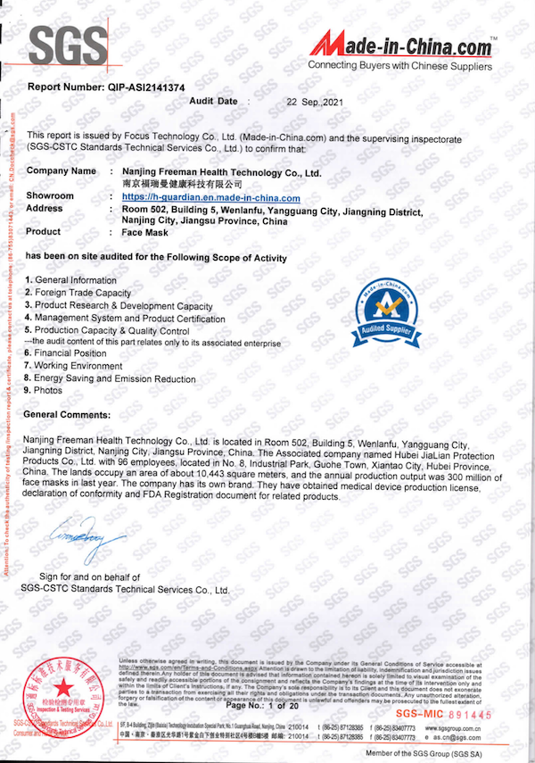 SGS Tested